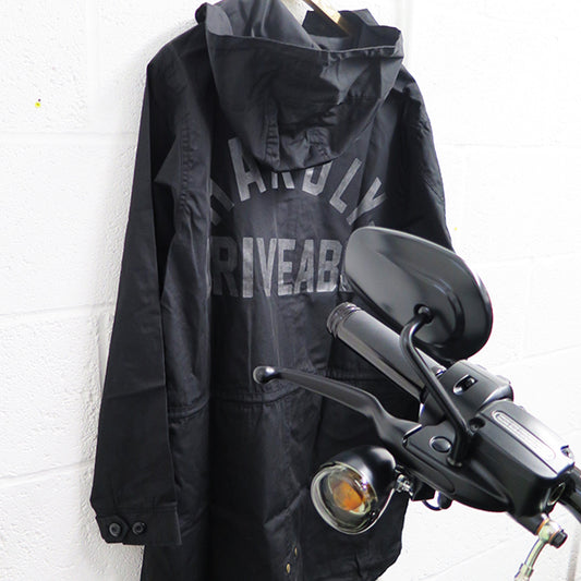 Hardly Driveable Reflective Hooded Mod Coat